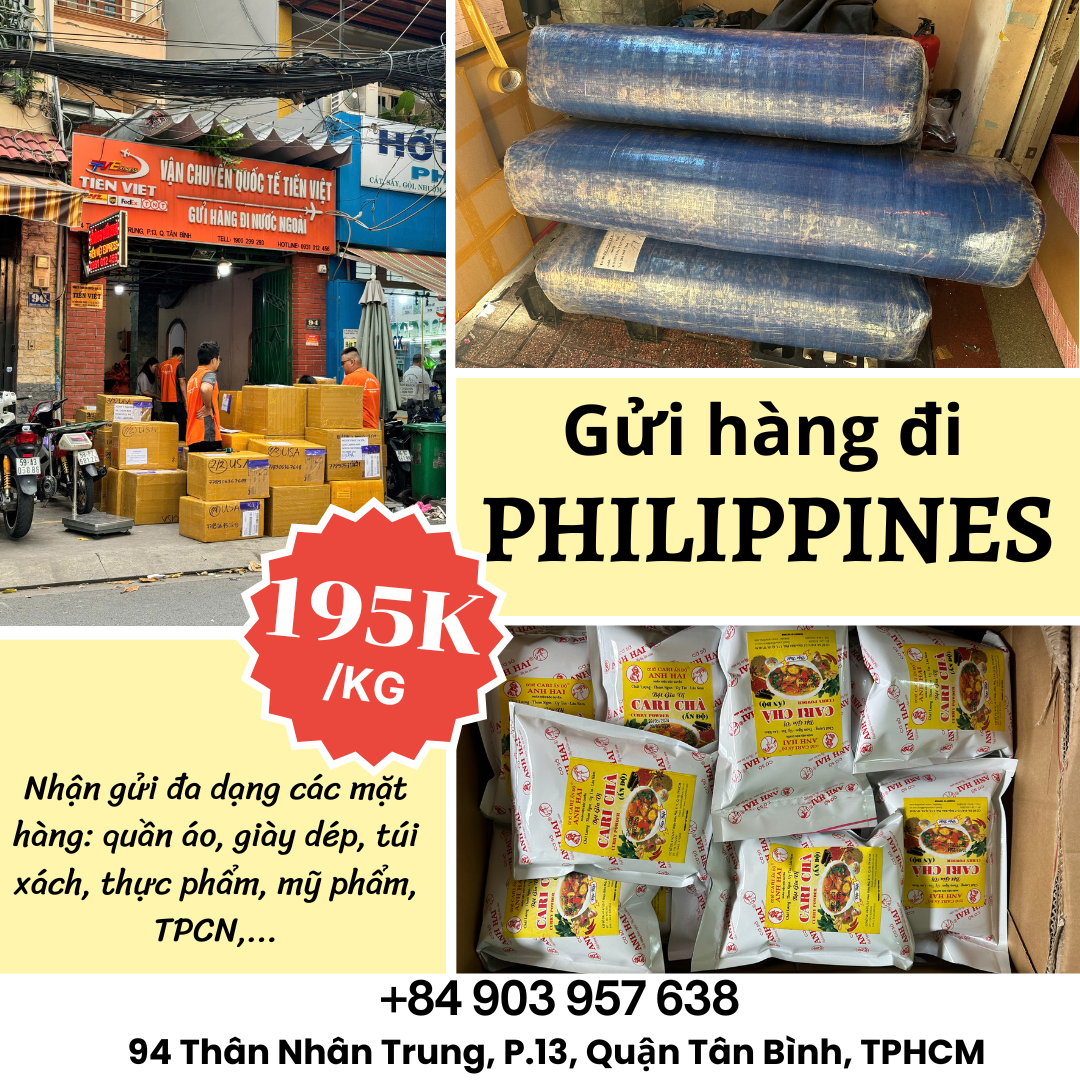 Gửi hàng đi Philippines - Tiến Việt Express
